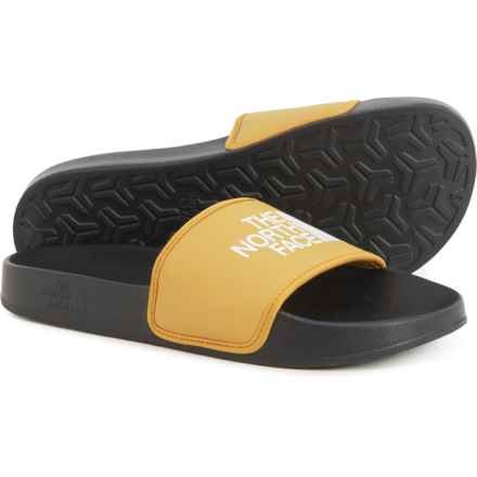 The North Face Base Camp Slide III Sandals (For Men) in Arrowwood Yellow/Tnf Black