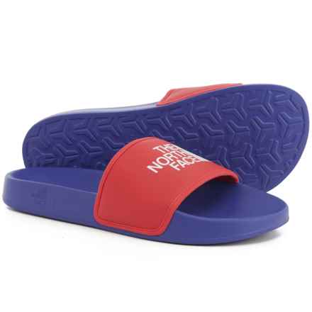The North Face Base Camp Slide III Sandals (For Men) in Tnf Red/Tnf Blue - Closeouts