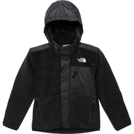 The North Face Big Boys Forest Fleece Mashup Jacket in Tnf Black