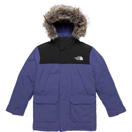 The North Face Big Boys McMurdo Parka - Waterproof, Insulated in Cave Blue