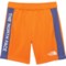 The North Face Big Boys Never Stop Knit Training Shorts in Mandarin
