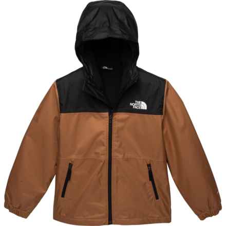 The North Face Big Boys Warm Storm Rain Jacket - Waterproof, Insulated in Toasted Brown
