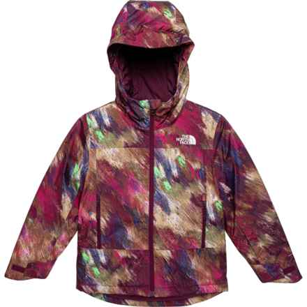 The North Face Big Girls Freedom Ski Jacket - Waterproof, Insulated in Boysenberry Pnt Ltngspt