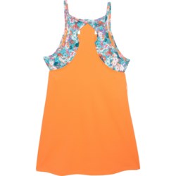 The North Face Big Girls Never Stop Dress - Sleeveless in Dusty Coral Orange