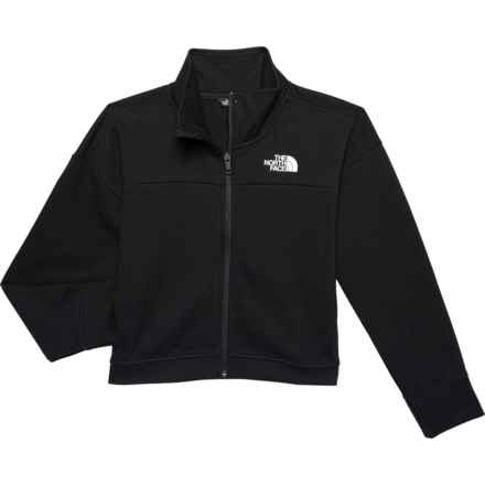 The North Face Big Girls Tech Full-Zip Jacket in Black