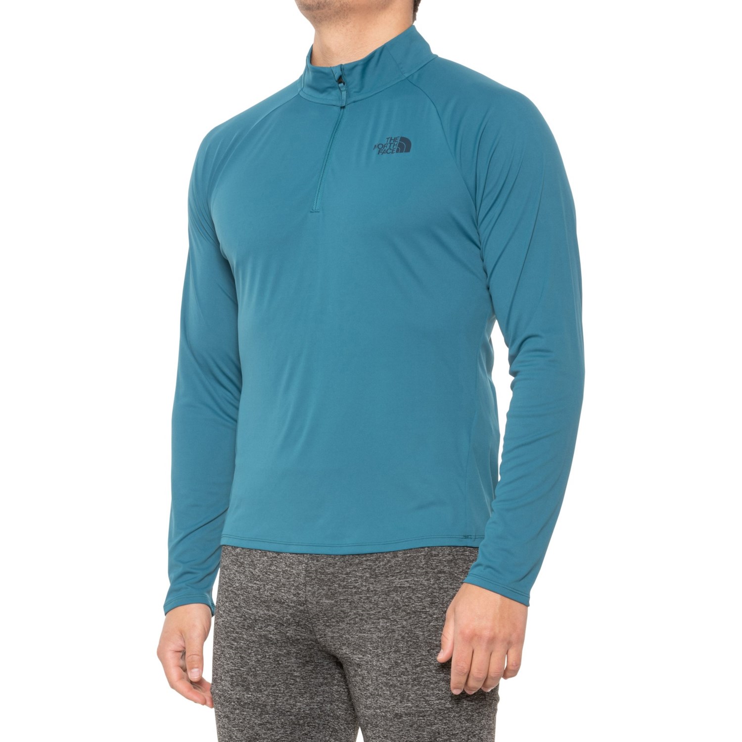 The North Face Big Pine Shirt - UPF 40+, Zip Neck, Long Sleeve