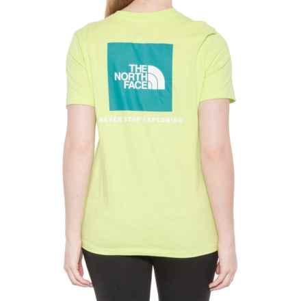 The North Face Box NSE T-Shirt - Short Sleeve in Sharp Green