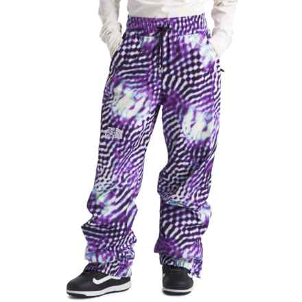 The North Face Build Up Pants - Waterproof in Peak Purple The Lift Pr