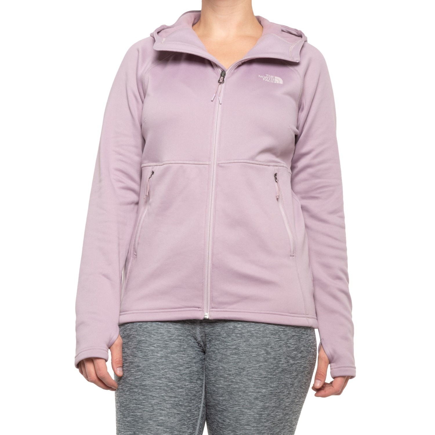 north face women's purple fleece