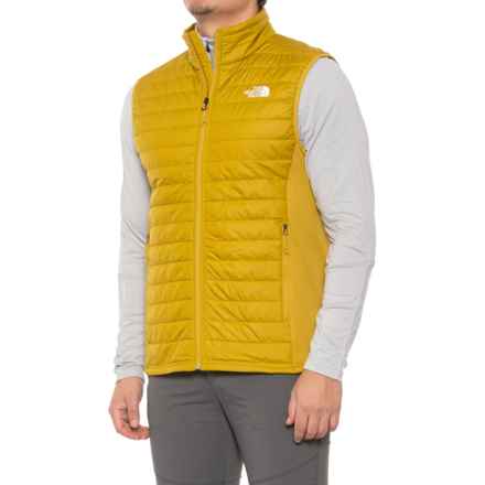 The North Face Canyonlands Hybrid Vest - Insulated in Mineral Gold