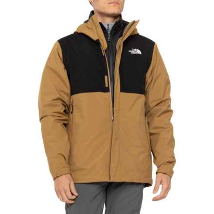 The North Face Carto Triclimate® 3-in-1 Jacket - Waterproof, Insulated in Utility Brown/Tnf Black