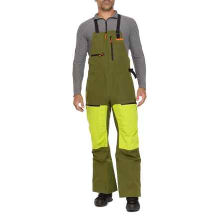 The North Face Ceptor Ski Bib Pants - Waterproof in Meadow Grass/Forest Oli