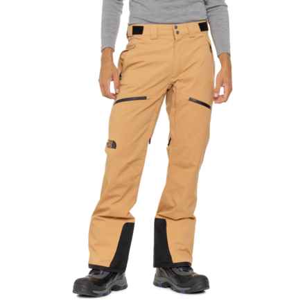 The North Face Chakal Ski Pants - Waterproof, Insulated in Almond Butter/Tnf Black