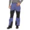 The North Face Chakal Ski Pants - Waterproof, Insulated in Cave Blue/Tnf Black