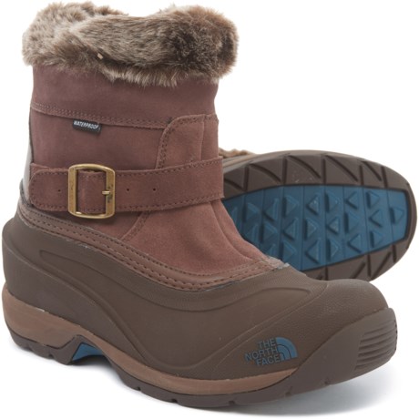 north face pull on boots womens