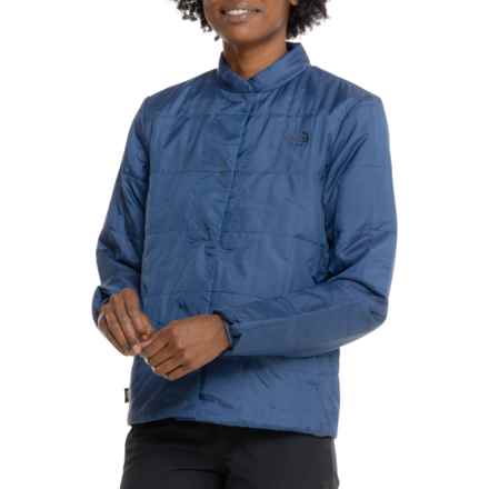 The North Face Circaloft® Collarless Jacket - Insulated in Shady Blue