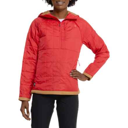 The North Face Circaloft® Jacket - Insulated, Zip Neck in Clay Red/Almond Butter