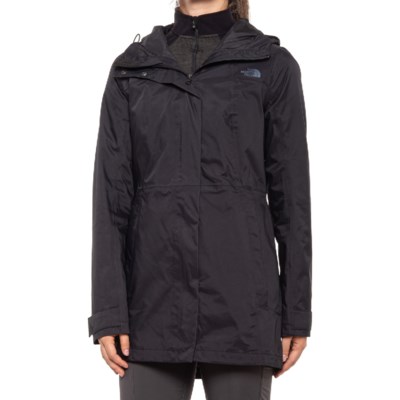 the north face women's city midi trench