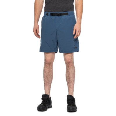 men's belted swim trunks