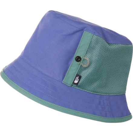 The North Face Class V Reversible Bucket Hat in Cave Blue/Dark Sage