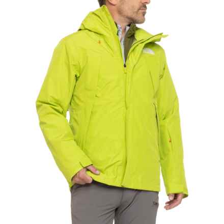 The North Face Clement Triclimate® Ski Jacket - Waterproof, Insulated, 3-in-1 in Meadow Grass/Forest Oli