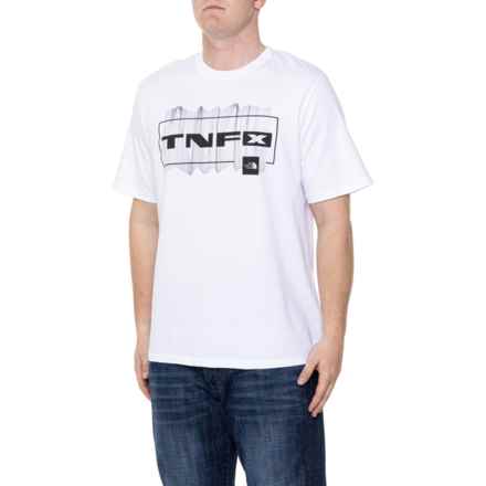 The North Face Coordinates T-Shirt - Short Sleeve in Tnf White/Tnf Black