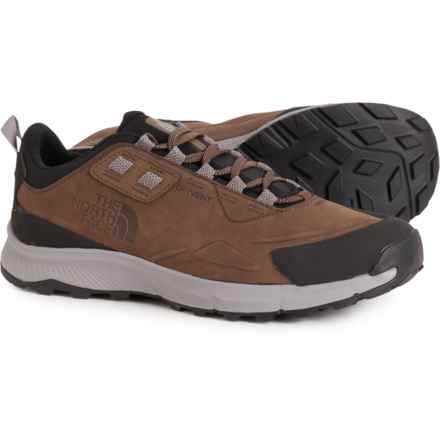 The North Face Cragstone Hiking Shoes - Waterproof, Leather (For Men) in Bipartisan Brown/Meldgrey