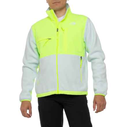 The North Face Denali Jacket in Skylight Blue/Led Yellow