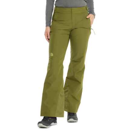 The North Face Descendit Ski Pants - Waterproof, Insulated in Forest Olive