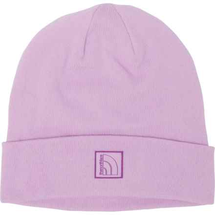 The North Face Dock Worker Recycled Beanie (For Men) in Lupine/Garment Dye Logo