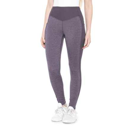 The North Face Dune Sky Pocket Tights - UPF 40+ in Lunar Slate White Heather