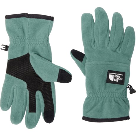 The North Face Etip® Heavyweight Fleece Gloves - Touchscreen Compatible in Dark Sage