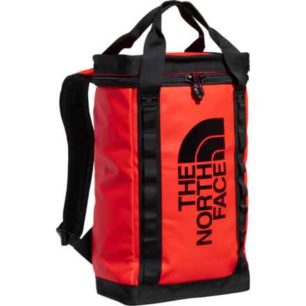 The North Face Explore Fusebox 14 L Backpack - Fiery Red-TNF Black in Fiery Red/Tnf Black