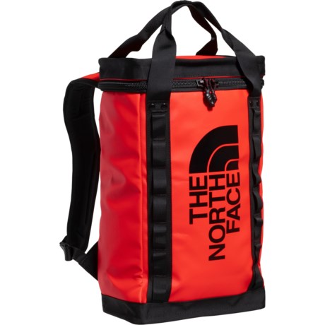 The North Face Explore Fusebox 14 L Backpack - Fiery Red-TNF Black