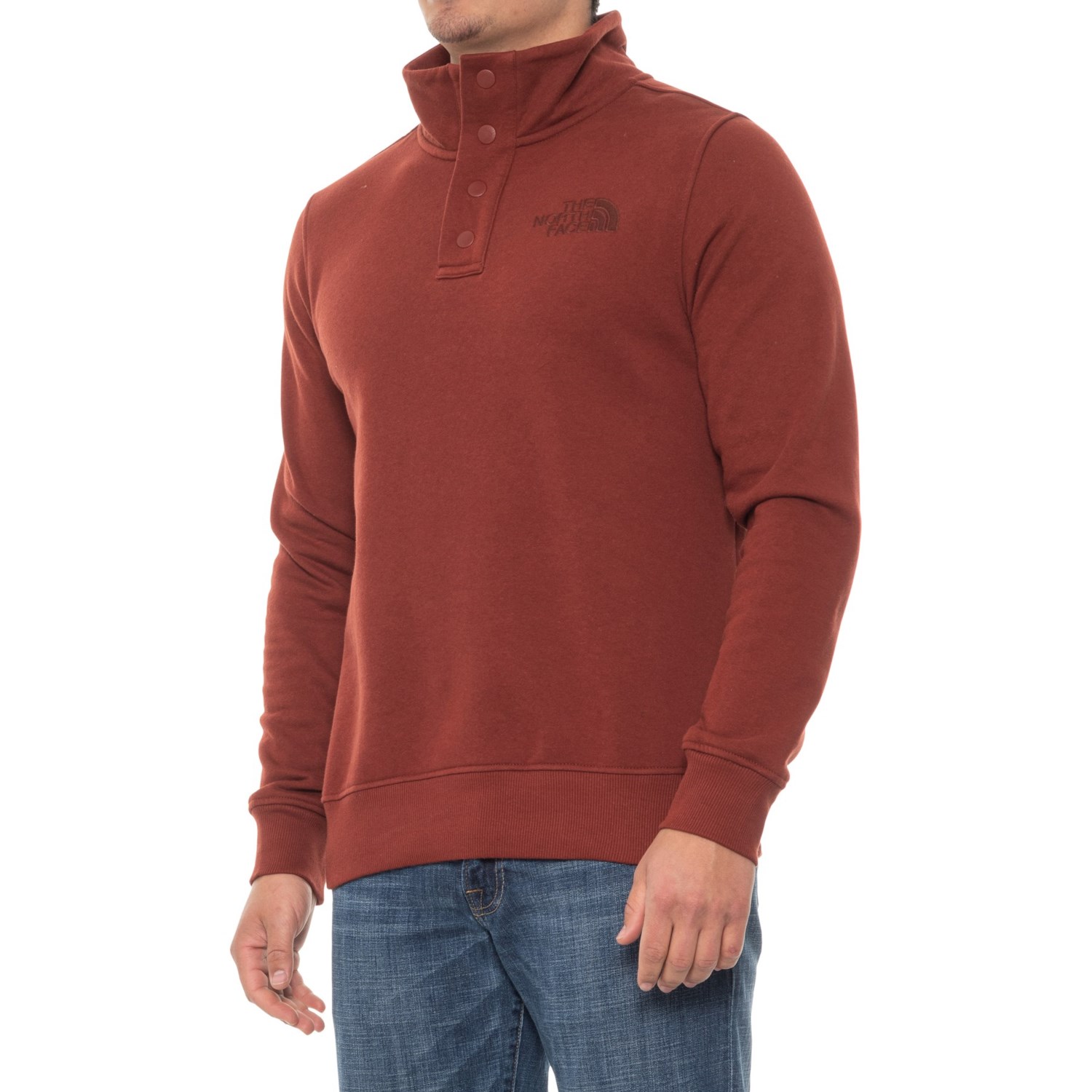 The north face tka 200 mock neck fleece sweatshirt Clearance