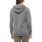 539YH_2 The North Face Foil Jumbo Logo Hoodie (For Women)
