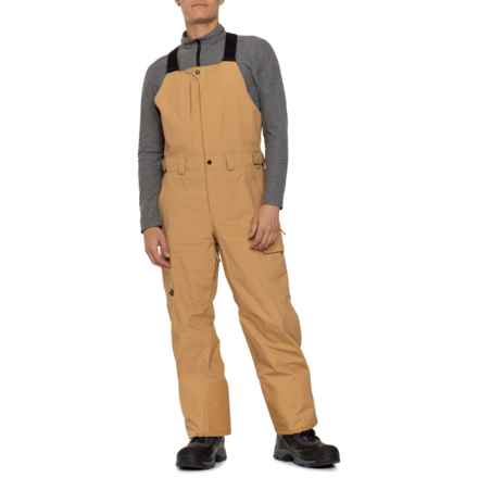 The North Face Freedom Bib Ski Pants - Waterproof in Almond Butter