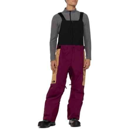 The North Face Freedom Bib Ski Pants - Waterproof in Boysenberry/Almondbuttr