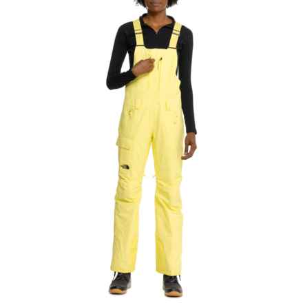 The North Face Freedom DryVent® HeatSeeker® Ski Bib Pants - Waterproof, Insulated in Sun Sprite