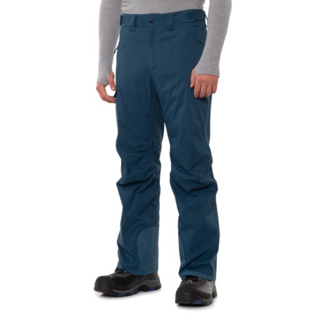 north face ski pants blue