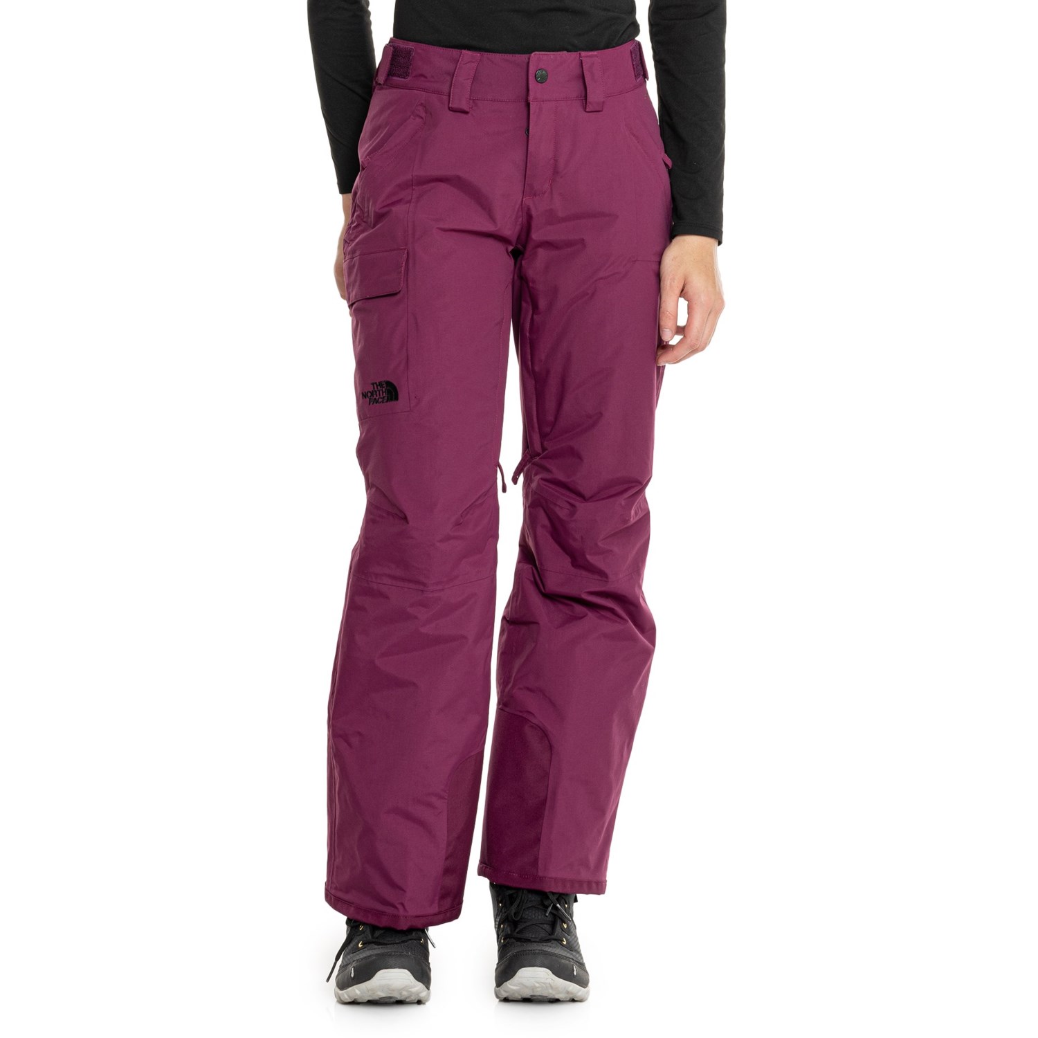 North face purple ski pants deals