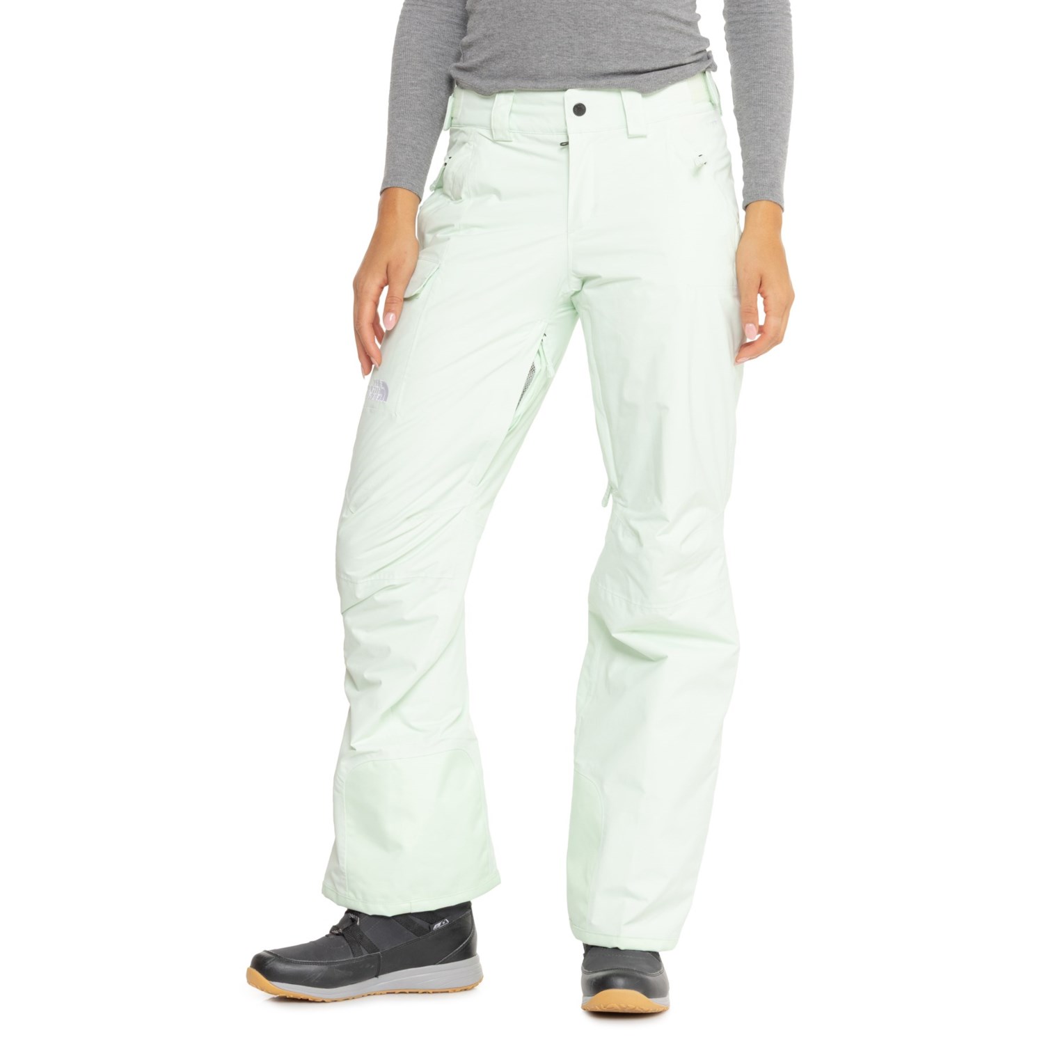 (取寄) ノースフェイス フリーダム スキー パンツ - ウォータープルーフ, インサレーテッド The North Face Freedom Ski Pants - Waterproof, Insulated Pale Green the-north-face-freedom-ski-