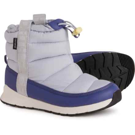 The North Face Girls ThermoBall® Pull-On Boots - Waterproof, Insulated in Dusty Periwinkle/Cavblu