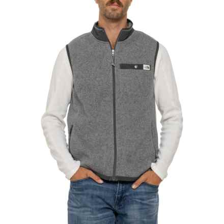 The North Face Gordon Lyons Vest - Full Zip in Tnf Medium Grey Heather