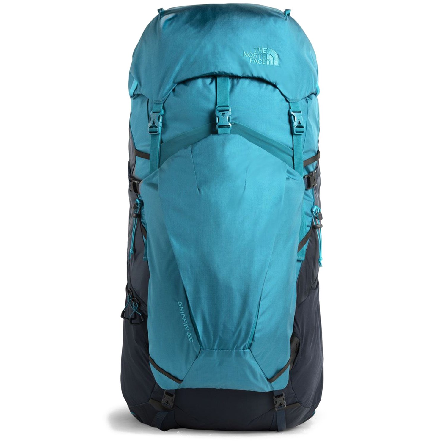 north face teal backpack