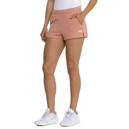 The North Face Half Dome Logo Shorts in Rose Dawn