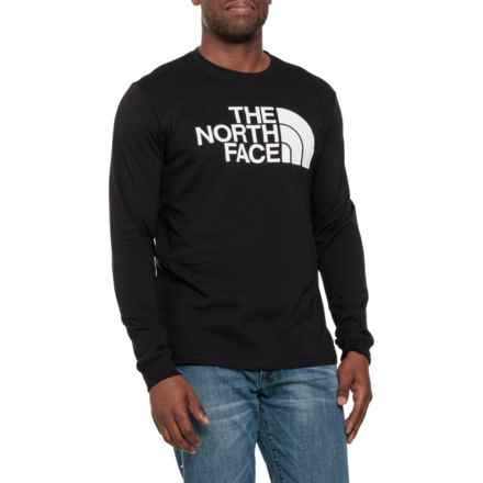 The North Face Half Dome T-Shirt - Long Sleeve in Tnf Black/Tnf White