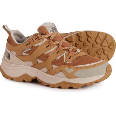 The North Face Hedgehog III Hiking Shoes - Waterproof, Leather (For Women) in Almond Butter/Sandstone