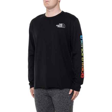 The North Face Himalayan Bottle Source T-Shirt - Long Sleeve in Tnf Black