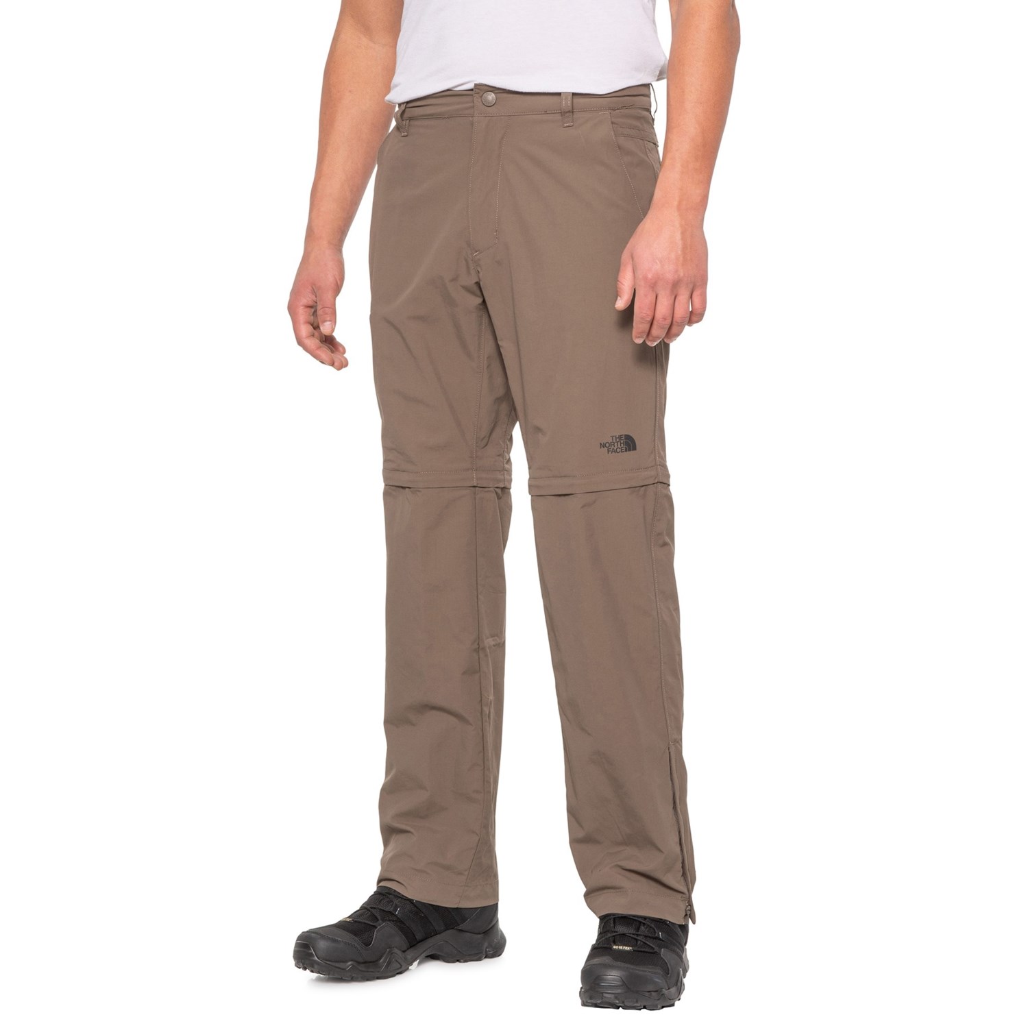 north face mens zip off pants